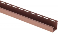 Планка "j - trim" красно-коричневая Т-15 - 3,00м "bh"