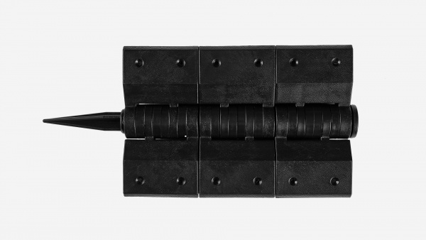 Угловой элемент для грядочной доски Варяжский Композит 225 мм Черный Альта-Профиль